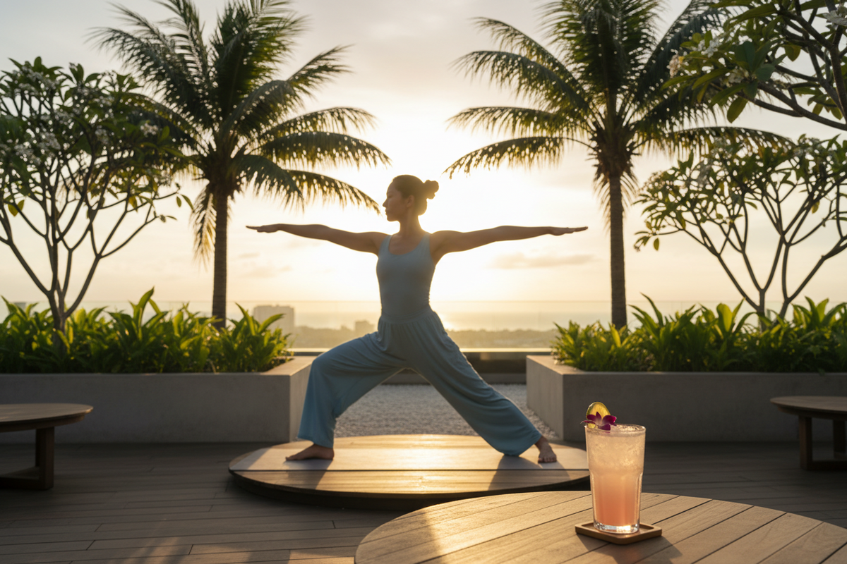 Yoga Evening Session - Yoga & alkoholfreie Cocktails
